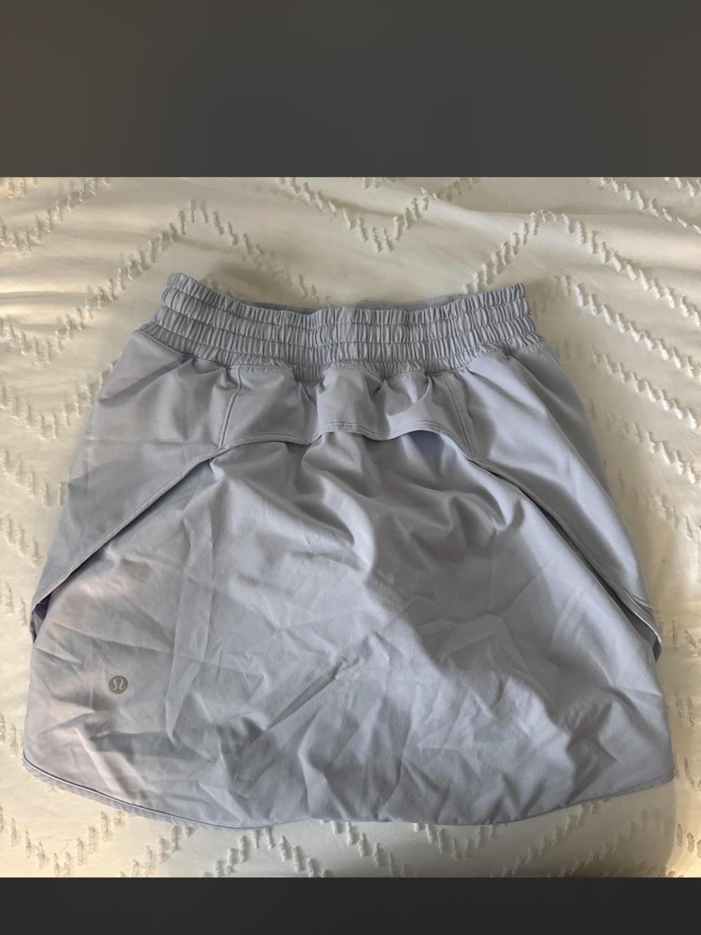 lululemon athletica Light Lavender Athletic Skirt with Built-In Shorts